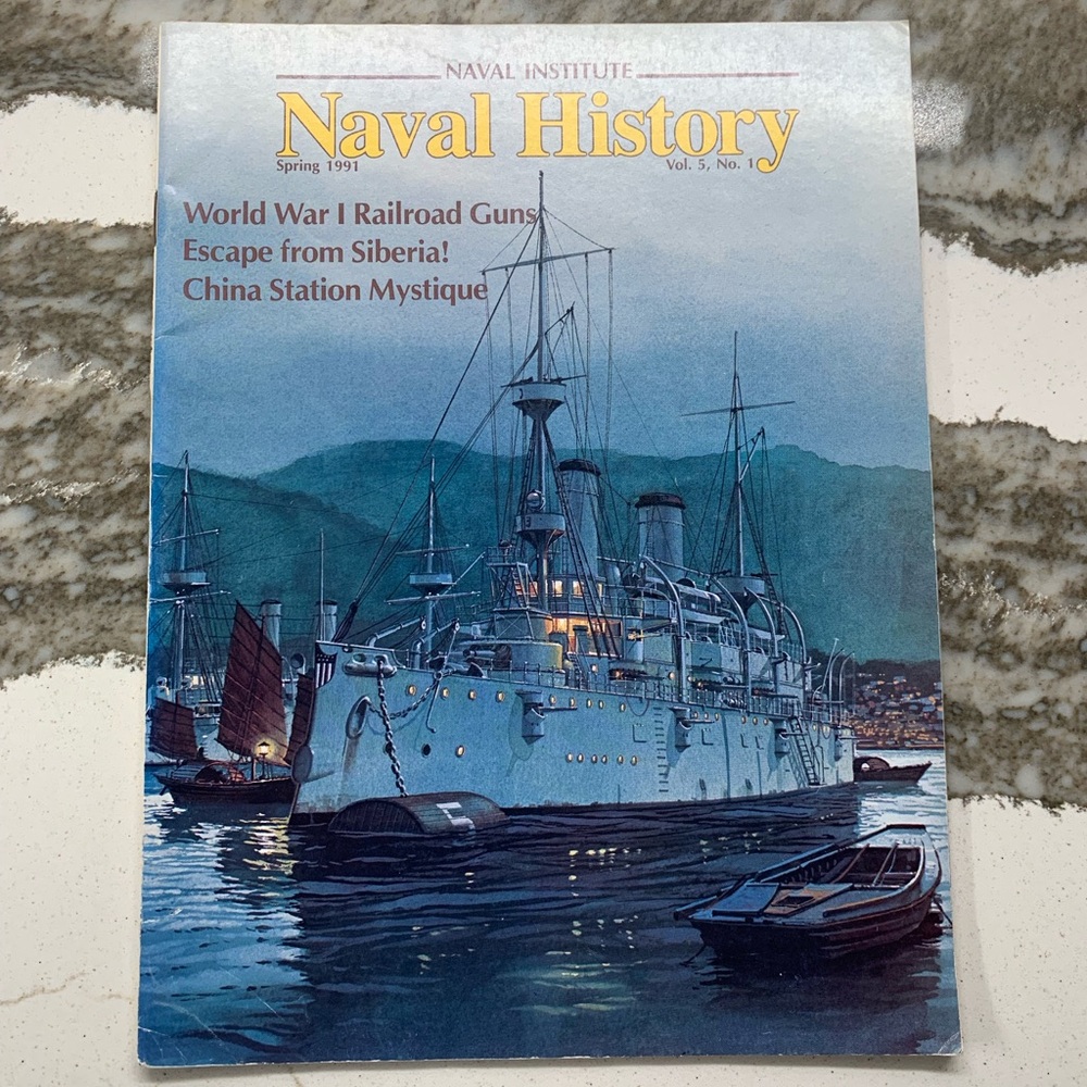 Naval History Magazines US Naval Institute 1990-91 Series ( Lot of 4 ) - G Cond - Picture 6 of 6